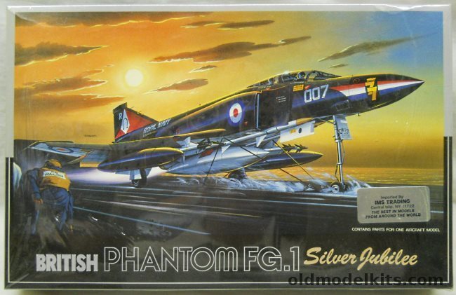 Fujimi 1/72 British Phantom FG.1 (FG1 / F-4) - Royal Navy 892 Sq 'Silver Jubilee' / RAF 43 Sq / RAF 111 Sq, H-6 plastic model kit